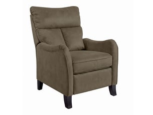 Fauteuil relax manuel AMBOISE ALTOBUY Microfibre bleu