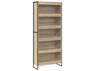 Bibliotheque coloris  bois clair  <strong></strong> <strong></strong> - 80 cm x 189.5 cm
