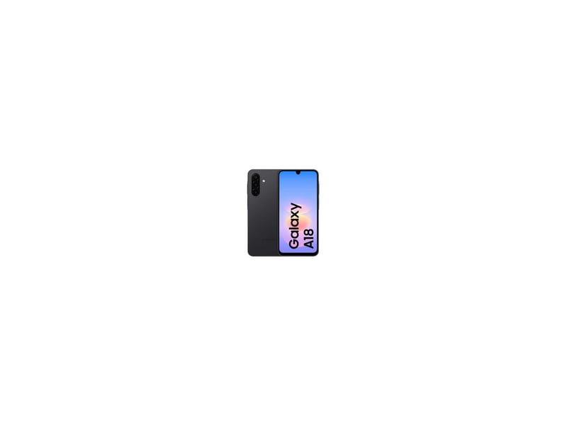  Smartphone galaxy a18 6,7 super amoled 128 go 4 go ram noir 8328234 - Conforama A
