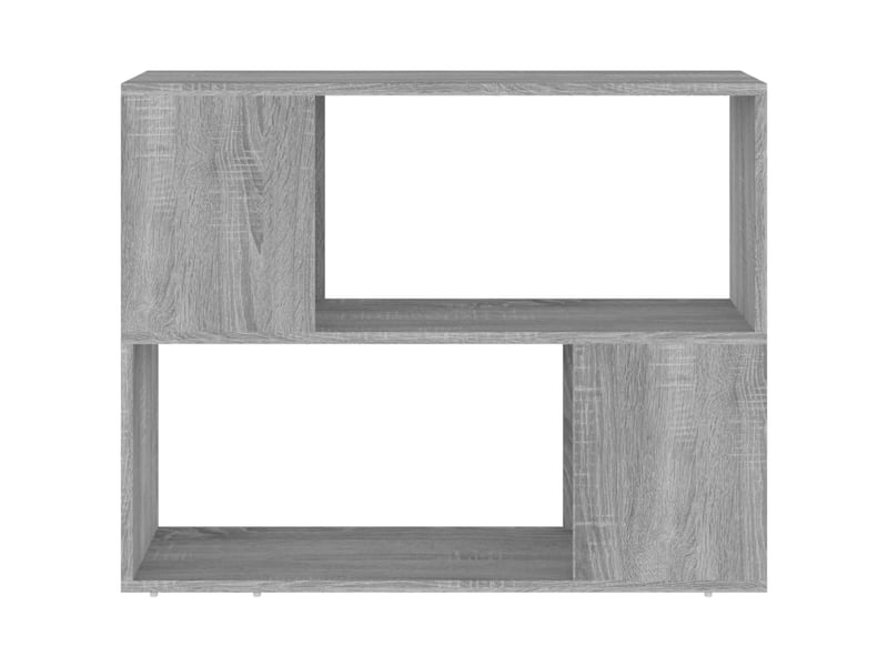  Bibliothèque, séparateur de pièce sonoma gris 80x24x63 cm  - Conforama E