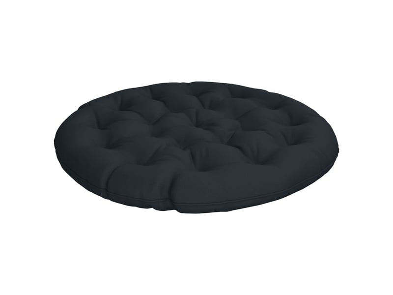  Coussin de chaise papasan, coussin d'assise vianen 100 % polyester bleu foncé cf54230  - Conforama A
