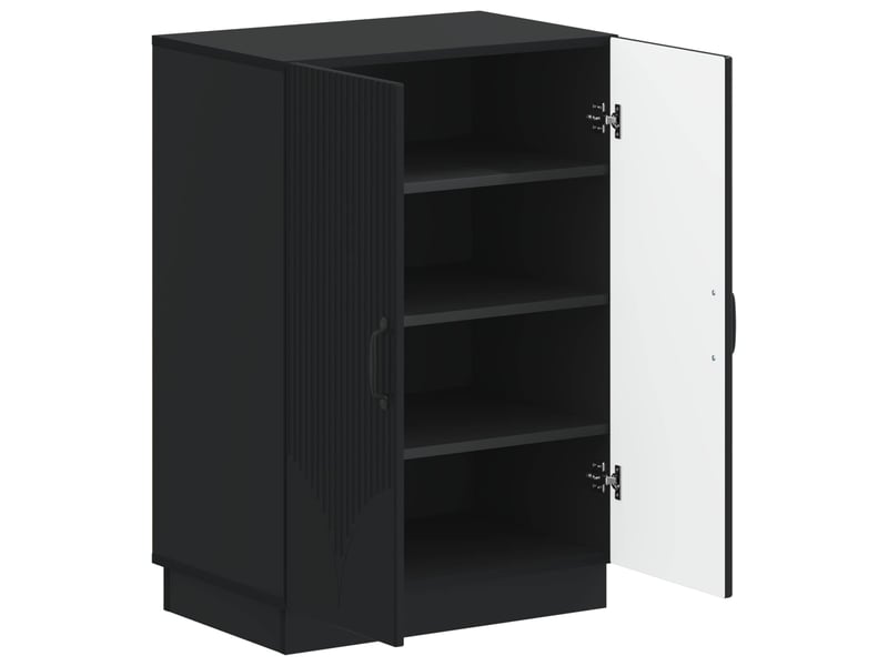  Meuble à chaussures, armoire à chaussures hoorn 59,5x39,5x87 cm noir  - Conforama C