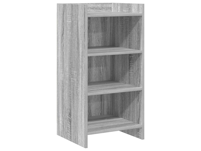  Buffet - bahut - meuble de rangement sonoma gris 40 x 36 x 80 cm bois d'ingénierie  - Conforama A