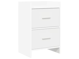 Tables de chevet - cabinet de chevet - table de nuit blanc 40 x 30 x 60 cm bois d'ingénierie