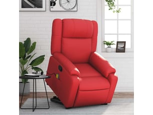 Fauteuil fixe  <strong></strong> Tissu rouge