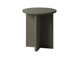 Table d'appoint ronde 50x55 cm vert foncé - asko