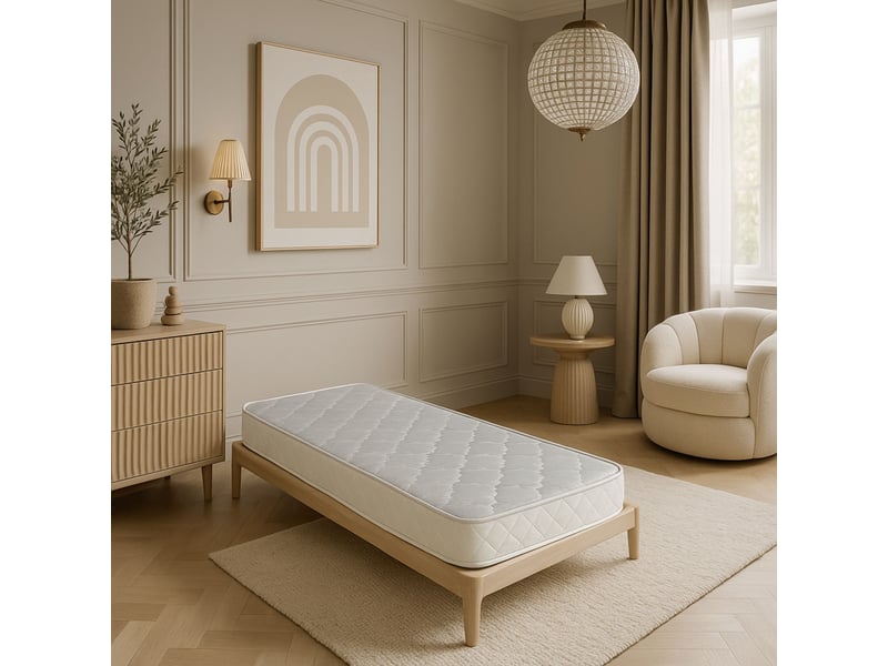 Matelas bébé 60x120 cm - 9,5 cm de hauteur - déhoussable - housse lavable à 40° -  - confort optimal - usage quotidien - 70x140 - matelas baby  - Conforama C