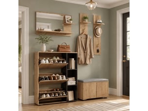 Meuble à chaussures 6 paire(s)  <strong>HAUSS SPOLE</strong>  <strong></strong> coloris bicolore
