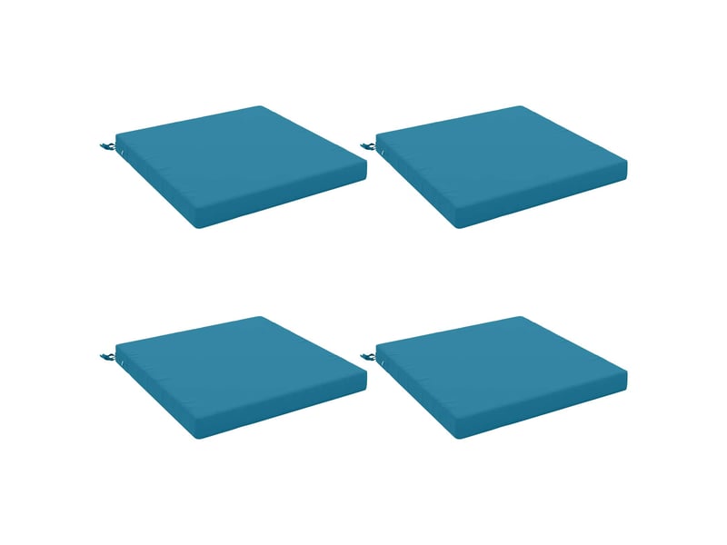  Lot de 4 coussins de siège, coussins d'assise soest 100 % polyester cf60219  - Conforama A