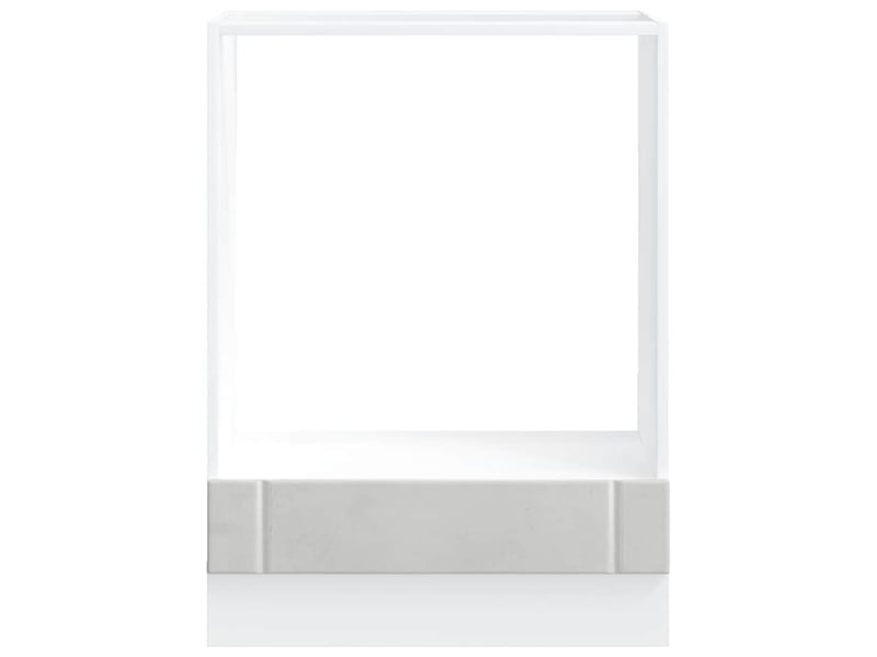  Armoire de cuisine, armoire de four lucca gris béton bois ingénierie  - Conforama D