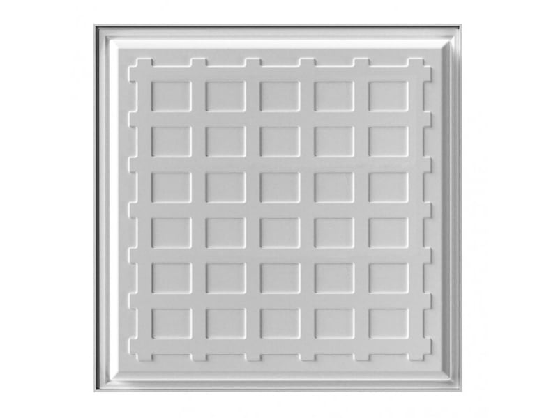  Panneau led encastrable abrila lino 48 w 4800 lm 4000 k blanc 1 x 59,5 x 59,5 cm découpe 59 x 59 cm 150594801 - Conforama E