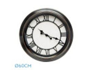 Horloge murale fabrilamp almita ø 60 cm noir