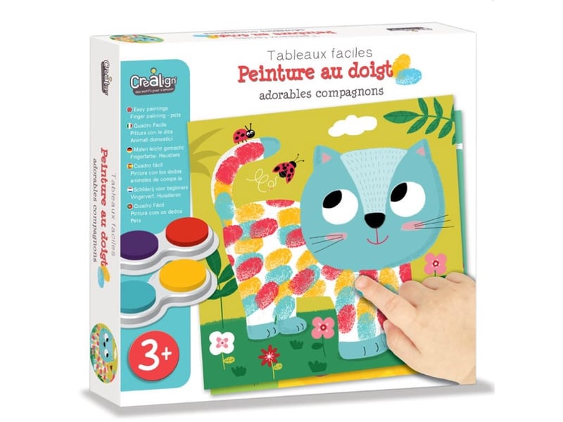  Peinture a doigt adorables compagnons CL160 - Conforama A