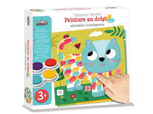 Peinture a doigt adorables compagnons