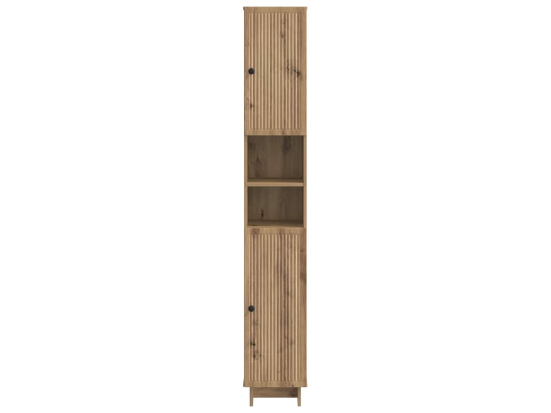 Colonne de salle de bain avec étagère ouverte ede shl1628 - Conforama D