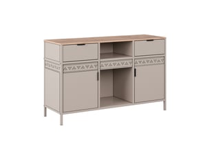 Commode 1 tiroir(s)    VICCO  coloris taupe largeur 121 cm