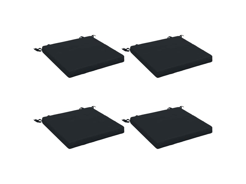  Lot de 4 coussins de siège, coussins d'assise soest 100 % polyester cf60165  - Conforama A