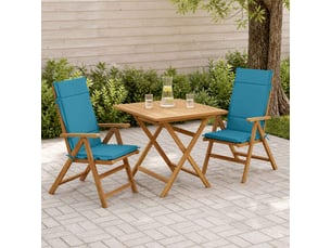 Lot de 2 coussins de chaise à dossier haut gemert cf59260