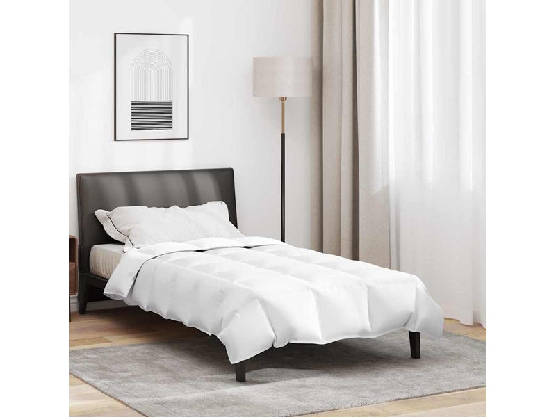  Couette - duvet d'été 135 x 220 cm été plume blanc respirant  - Conforama B
