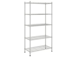 Etagère 90 cm coloris argenté