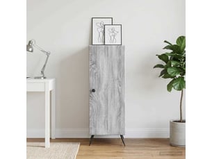 Buffet - bahut - meuble de rangement sonoma gris 33 x 34,5 x 90 cm bois d'ingénierie