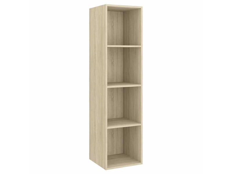  Lot de 2 meuble tv mural, meuble tv suspendu chêne sonoma bois d'ingénierie shl76945  - Conforama D