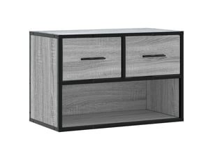 Meuble tv coloris gris 60 cm <strong></strong>  <strong></strong>