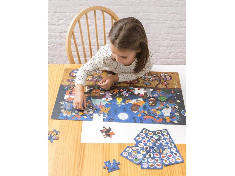  Puzzle observation foret 104 pieces 18507 - Conforama B