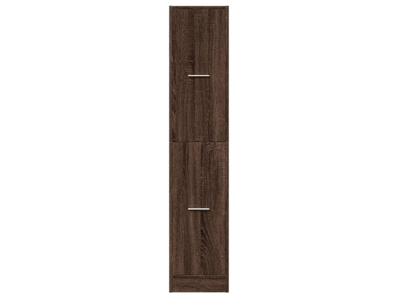  Armoire apothicaire chêne marron 30x41x144,5 cm bois ingénierie  - Conforama E