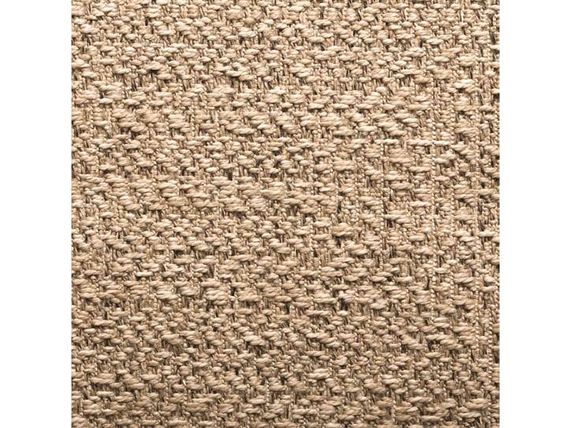 Tapis salon, tapis de porte zizur 140x200 cm aspect de jute intérieur et extérieur  - Conforama E