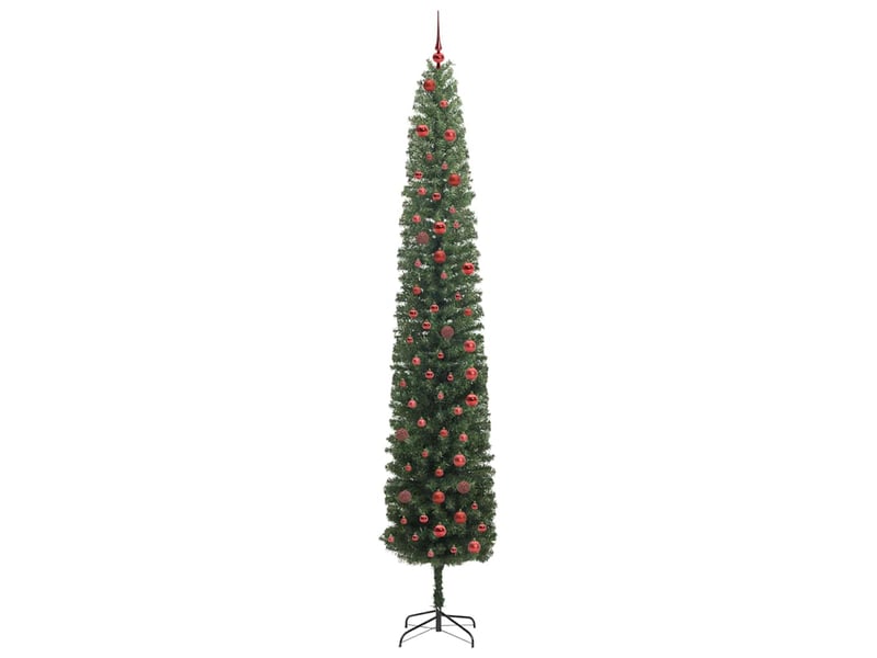  Sapin de noël - arbre de noël artificiel vert 300 cm pvc et acier et plastique  - Conforama C