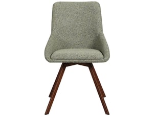 Selsey yanii - chaise pivotante - 50 cm - bouclé vert