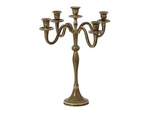 Chandelier 5 branches colette 42cm vert olive