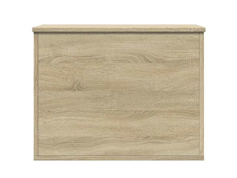 Boîte de rangement, coffre de rangement chêne sonoma 60x42x46 cm bois d'ingénierie - Conforama D