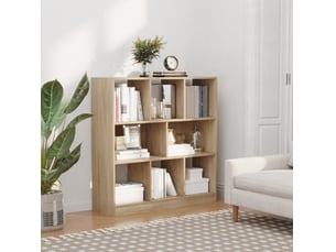 Bibliotheque coloris naturel VIVRYN - 30 cm x 100 cm