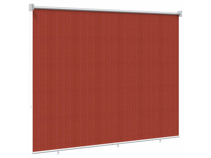 Store enrouleur extérieur, store à rouleau à 90% de blocage uv terracota hdpe cf45226 - Conforama E
