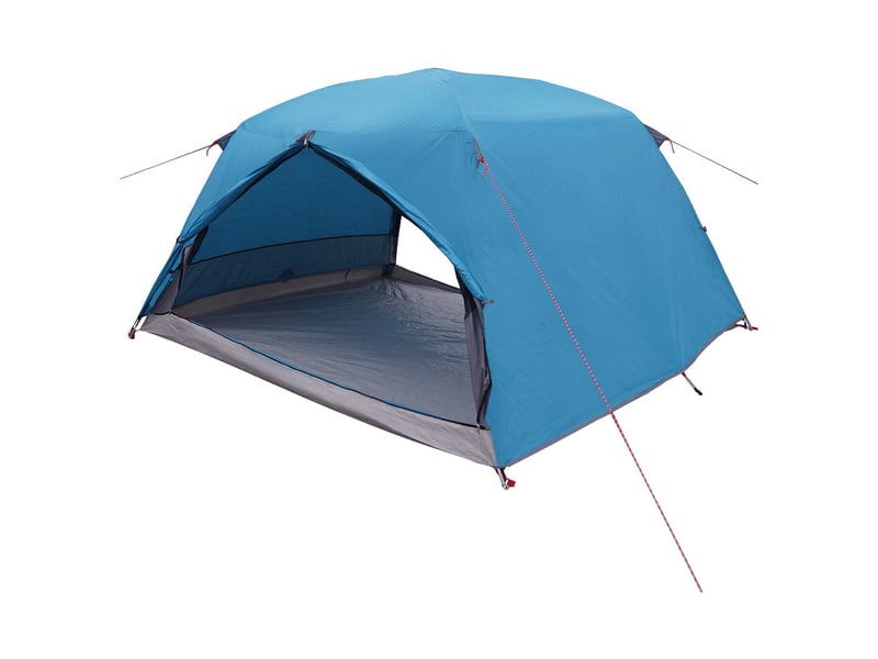 Tente de camping, tente de randonnée 4 personne bleu shl78020 - Conforama A