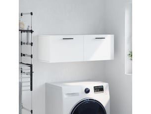 Armoire     <strong></strong> <strong></strong> coloris blanc largeur 100 cm