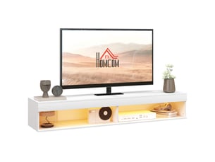 Meuble tv coloris blanc