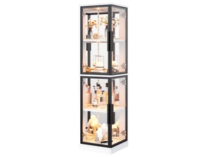Vitrine coloris blanc <strong></strong> <strong></strong> - 44 cmx164 cm