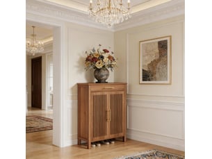 Buffet 1 tiroir(s) <strong>DESMIU</strong> <strong>4071298308020</strong> - 80 cm coloris marron