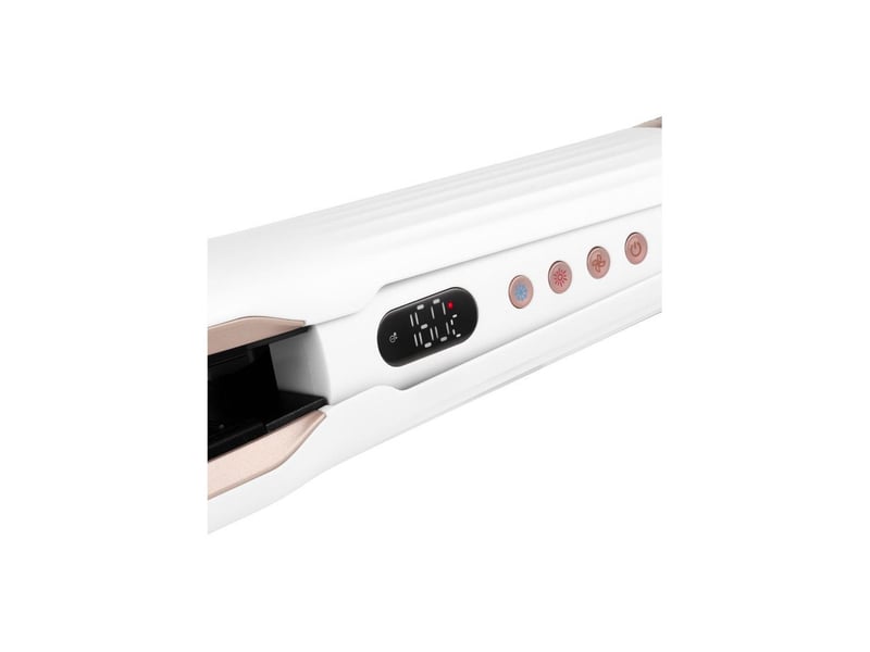  Seche cheveux lissant shi 9100rs mode wet dry display numerique blanc cuivre SEN8590669389780 - Conforama C