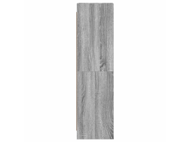  Bibliothèque, meuble de rangement salon sonoma gris 30 x 30 x 111 cm bois d'ingénierie  - Conforama E