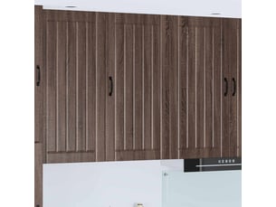 Meuble mural de cuisine, armoire de cuisine chêne brun 50x31x100cm shl5445