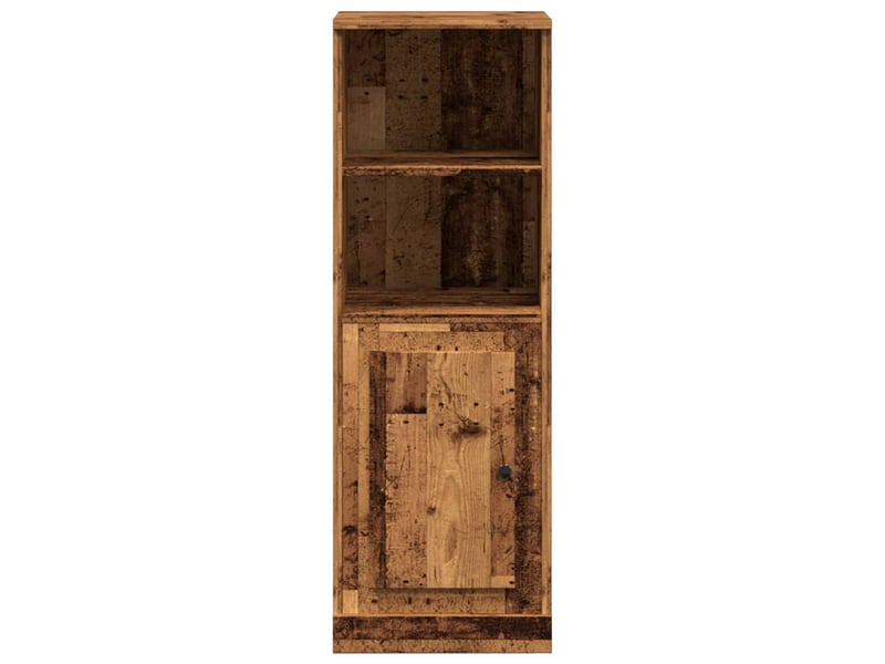  Buffet haut - bahut - meuble de rangement vieux bois 36x35,5x103,5 cm bois d'ingénierie  - Conforama E