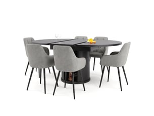 Ensemble table ovale 6 chaise(s) <strong>BGSRYAO</strong> <strong></strong>