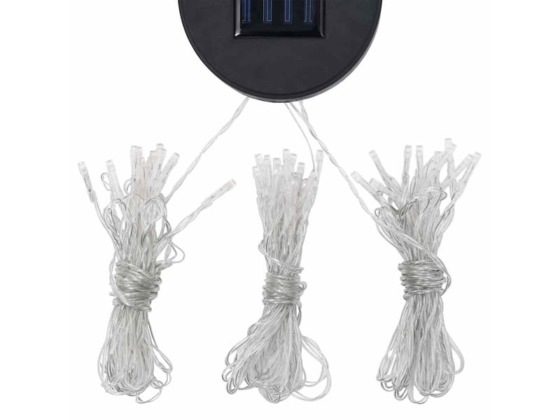  Guirlande lumineuse à led avec panneau solaire pour belvédère cf62402  - Conforama D