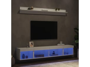 Meuble tv coloris blanc  <strong></strong>  <strong></strong>