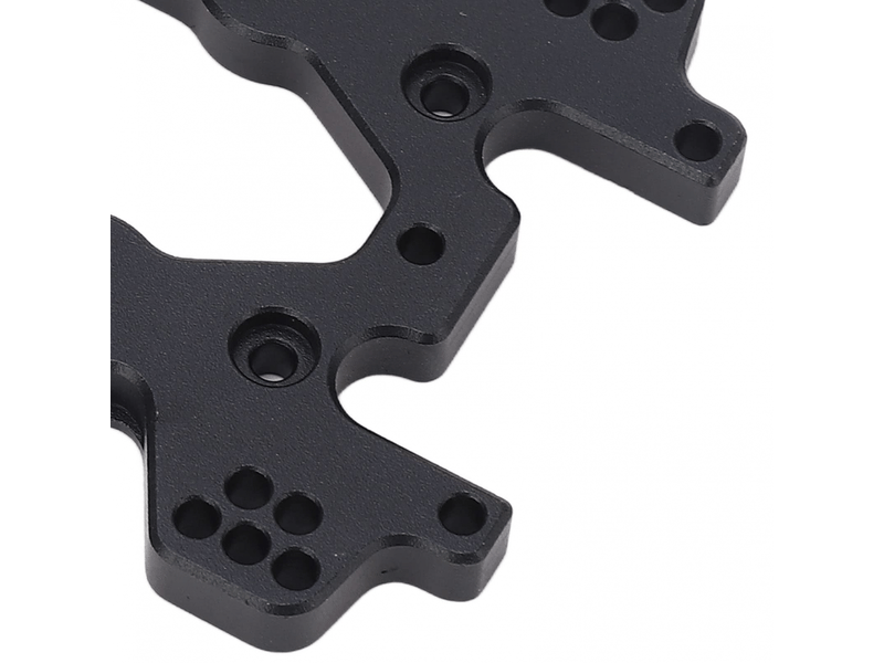  Lot de 2 panneaux de tour d'amortisseur avant et arrière en alliage d'aluminium de remplacement pour voiture télécommandée tekno et4 - comfortxl  - Conforama E