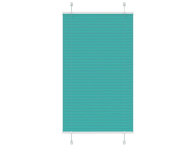 Store plissé, store de fenêtre vert pétrole 70x100 cm largeur du tissu 69,4 cm cf47097 - Conforama B